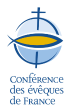 Logo de la Fonférence des évêques de France
